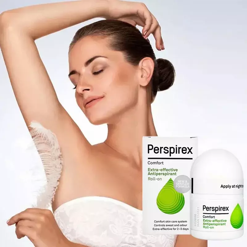 Perspirex Roll-on Nie drażniący antyperspirant Silny komfort Oryginalna kontrola pod pachami Dezodorant zapachowy potu Długotrwały