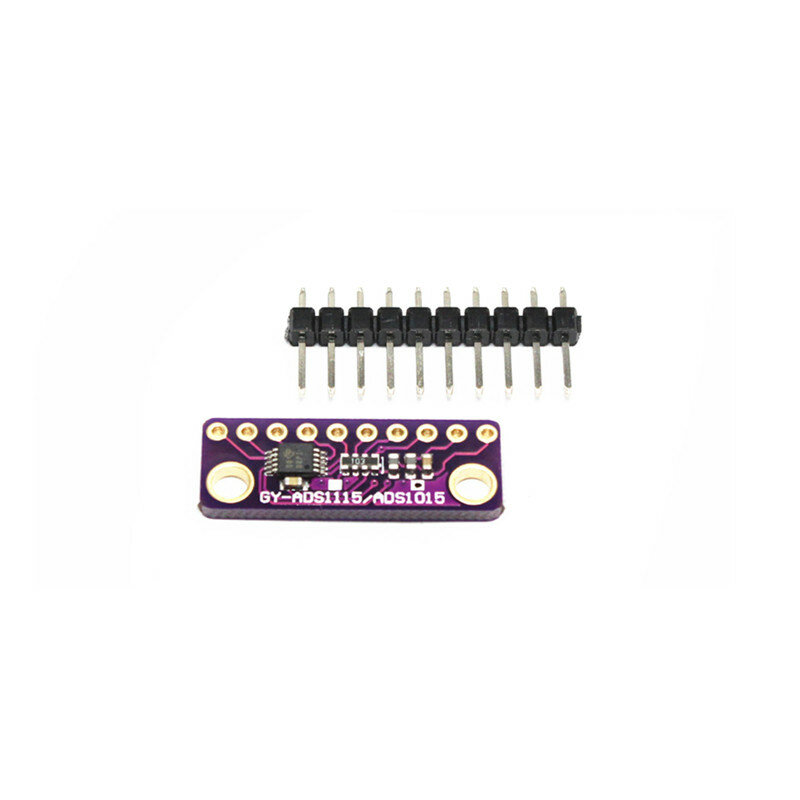 Purple GY-ADS1015 ultra small 12 bit precision ADC development board module