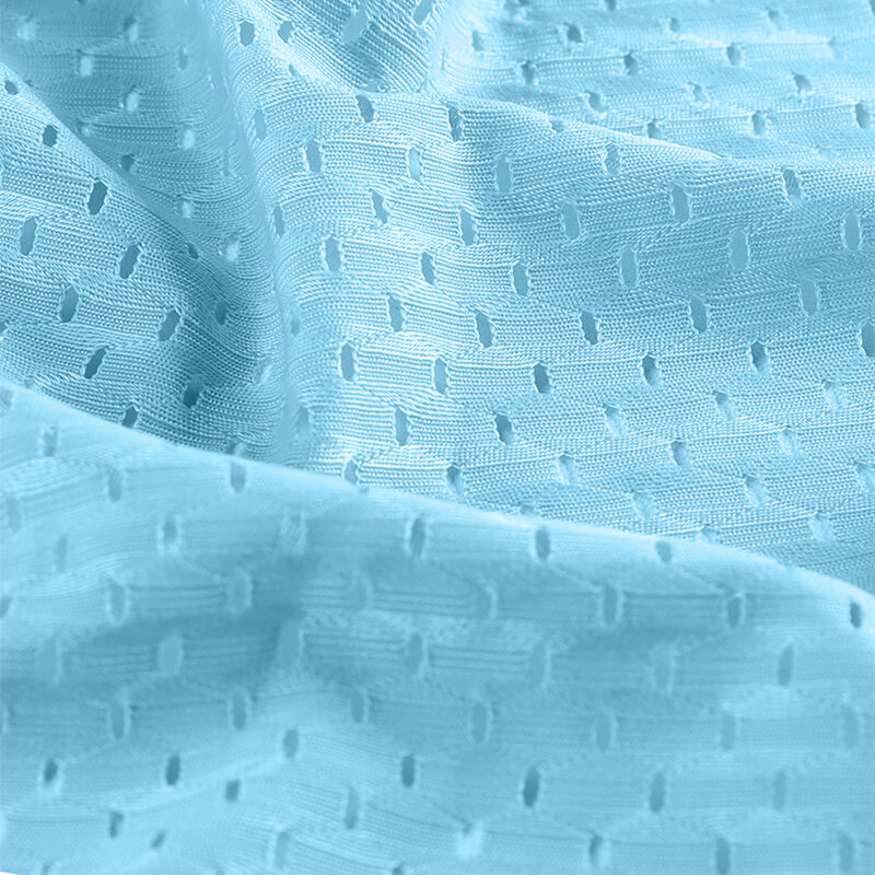 Calzoncillos de seda de hielo para Hombre, Ropa Interior de malla, Bóxer transpirable con agujero de bambú, talla grande
