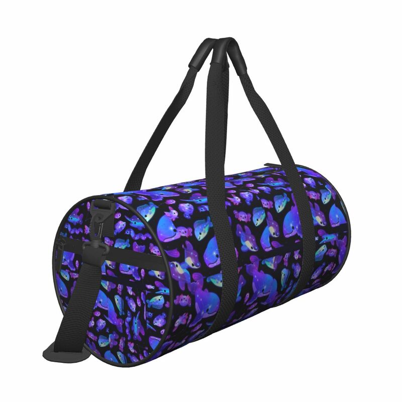 Męska torba podróżna oceaniczna konstelacje torba na siłownię duża pojemność zwierząt morskich torebka kolorowa torba sportowa na bagaż