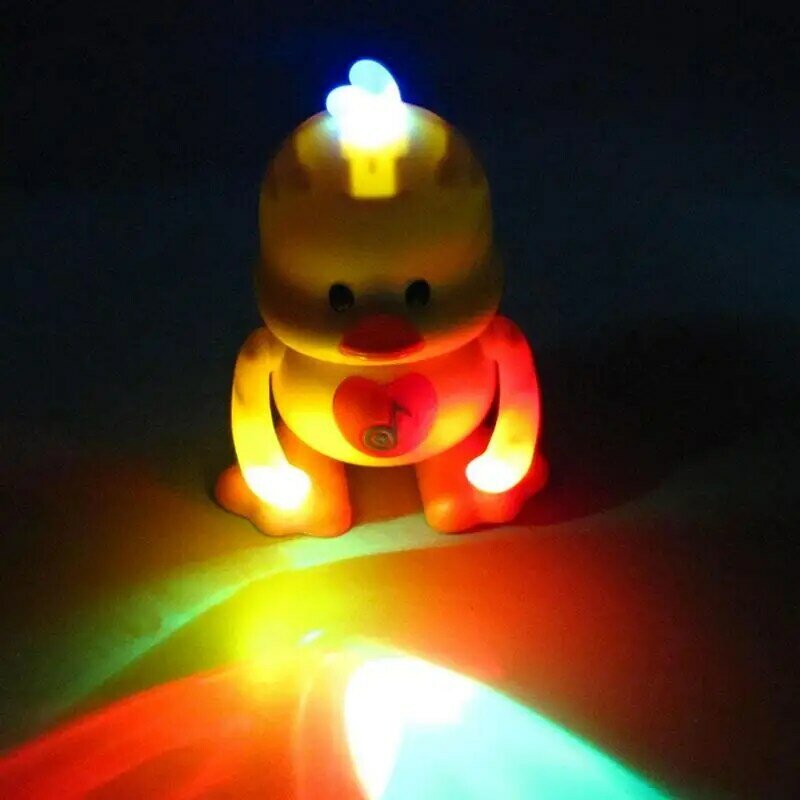 Pato de baile con luz LED, Juguete Musical para bailar, cantar, iluminar, modos para bebés, regalos para niños