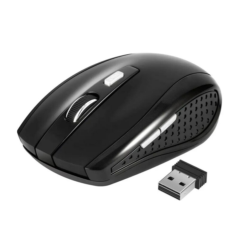 Novo mouse sem fio 3 dpi ajustável 2.4g sem fio ratos receptor usb portátil ultra fino mouse óptico para computador portátil portátil notebook