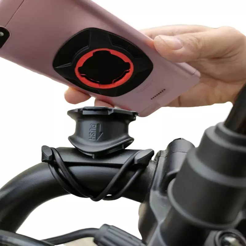 Support universel de guidon de vélo et moto, adaptateur de téléphone, rallonge de miroir, clip d'amortisseur de vibration, verrouillage par torsion
