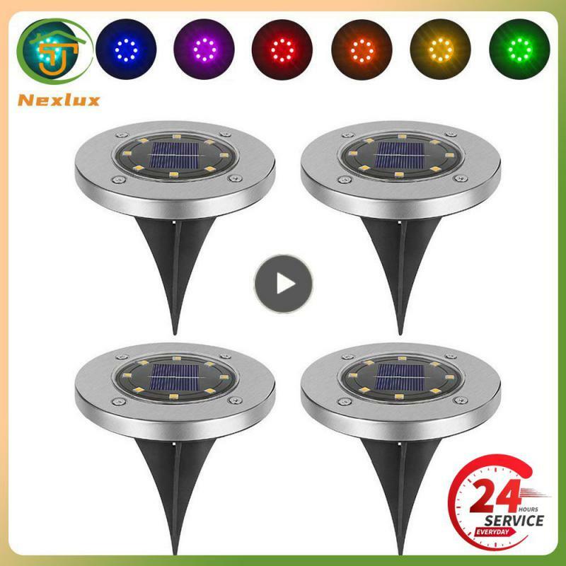 Color-changing Eco-friendly High-quality Durable Weatherproof Automatic Stainless Steel Outdoor Lights Buried Light Decorative