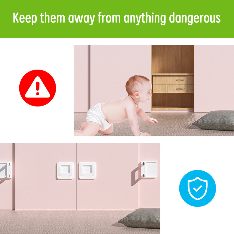 4 PCS Child Safety Sliding Glass Door Lock for Sliding Glass Doors Sliding Windows Sliding Closet etc