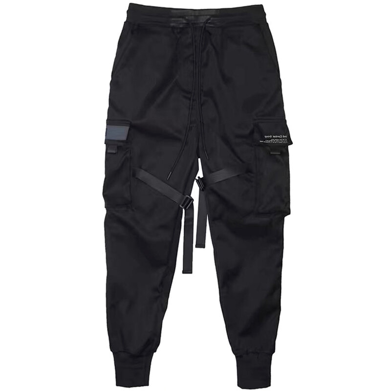 Man Multi-Pockets Cargo Pants Man Outdoor Loose Trousers Suitable for Formal Daily Party Ball