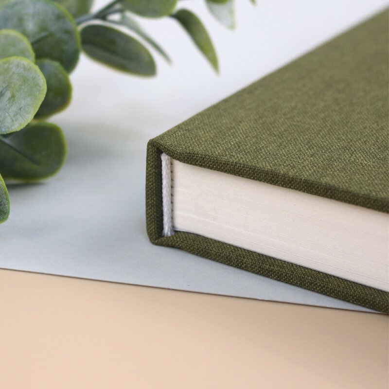 Custom tecido decorativo capa dura impressão do livro, personalizado, moda em branco, decoração home, mesa de café