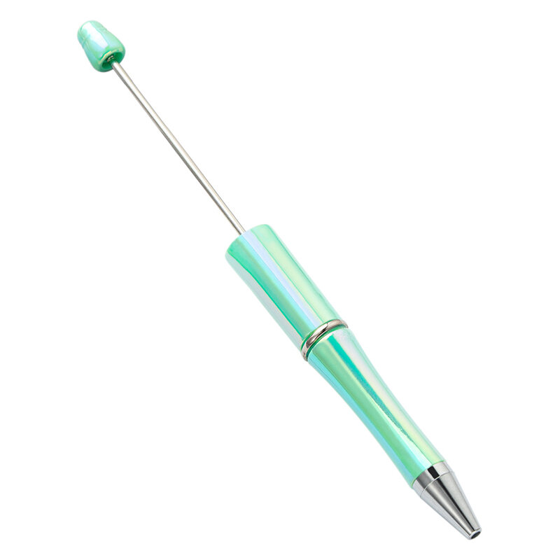 15 szt. Długopisów z gradientem UV sprzedaż hurtowa dla studentów ręcznie robiony plastikowy długopis z koralikami