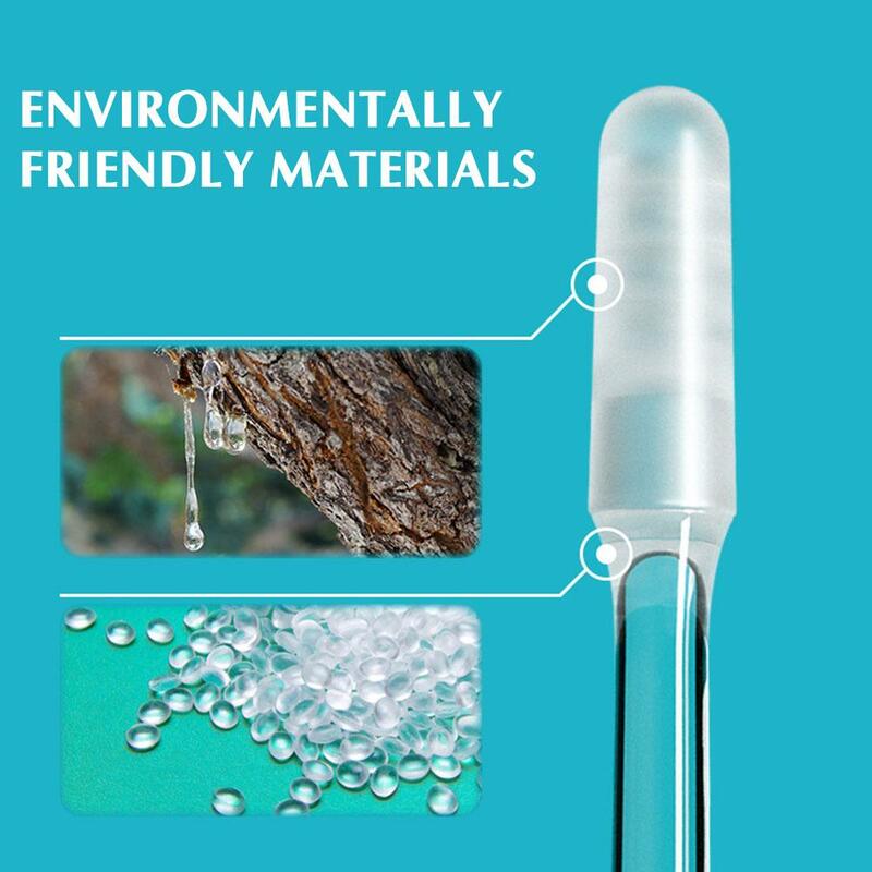 Disposable Sticky Ear Pick Tips Wax Removal Plastic Tool Ear 2 Spoon Material Swab Remover Ear Cleaning Size M8L8