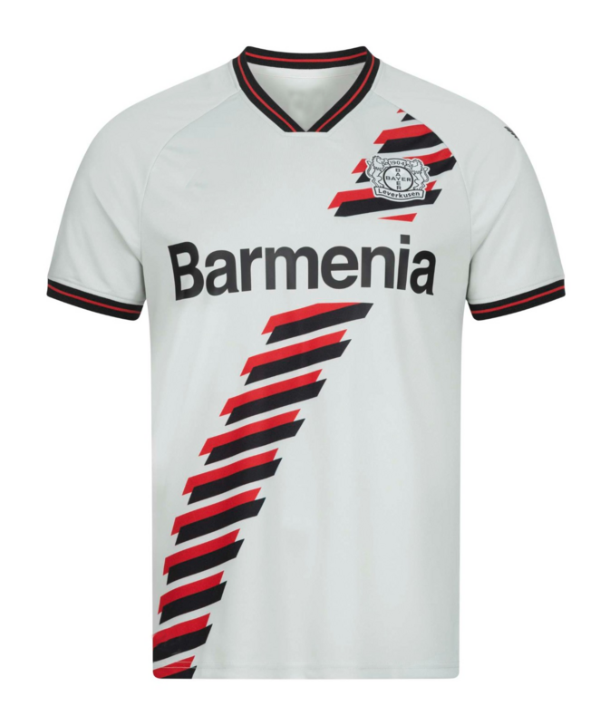 Camiseta masculina e feminina da equipe de futebol, Bayer 04 Leverkusen, camisa de treinamento infantil, 2024, 2023