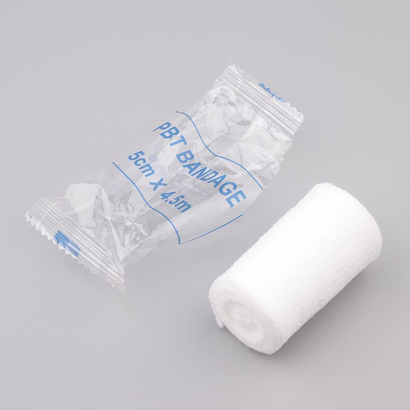 Rouleau gaze Bandages gaze blanche pour les soins premiers secours les fournitures médicales