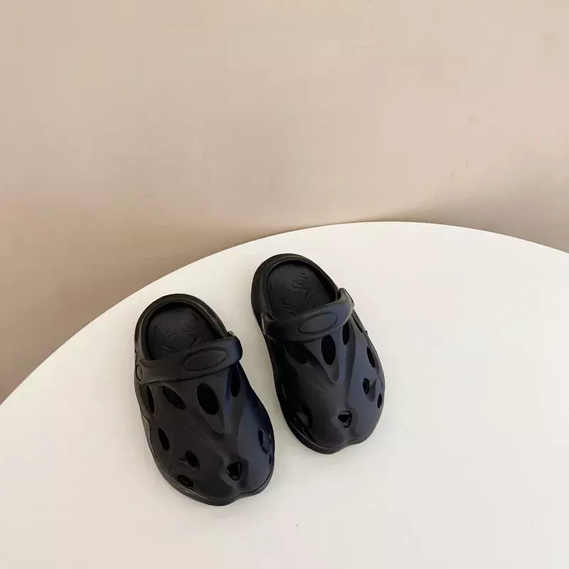 Children Shoes 2024 Summer New Fashionable Boys and Girls EVA Beach Shoes Baby Non-slip Fashionable Casual Slip-on Slippers