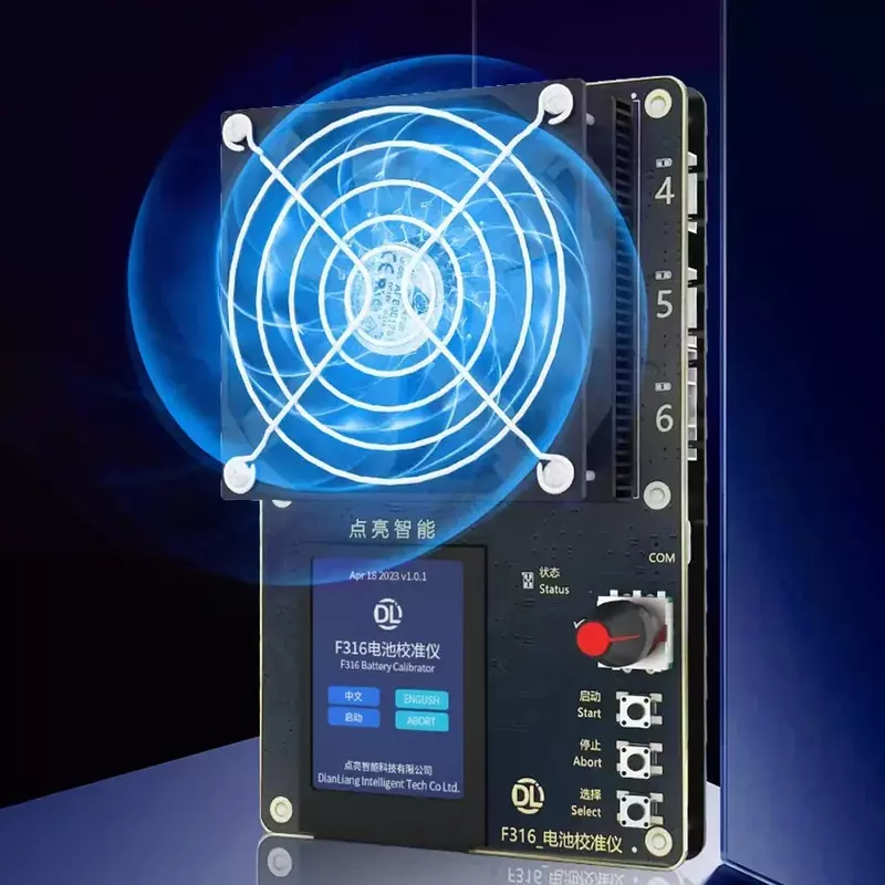 Instrumento de calibración de datos de batería DL F316 para la serie IPhone11-14, herramienta de reparación de datos de batería, calibrador de eficiencia