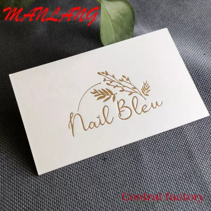 Custom  Wholesale Biodegradable Printed Thank You Cards Custom With Logo Business Paper Card Printing Greeting Cards