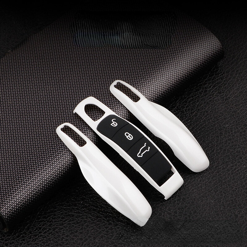 Auto Smart Remote Key Case Fob Covers Set Shell Voor Porsche Panamera Spyder Carrera Macan Boxster Cayman Cayenne 911 970 981 991