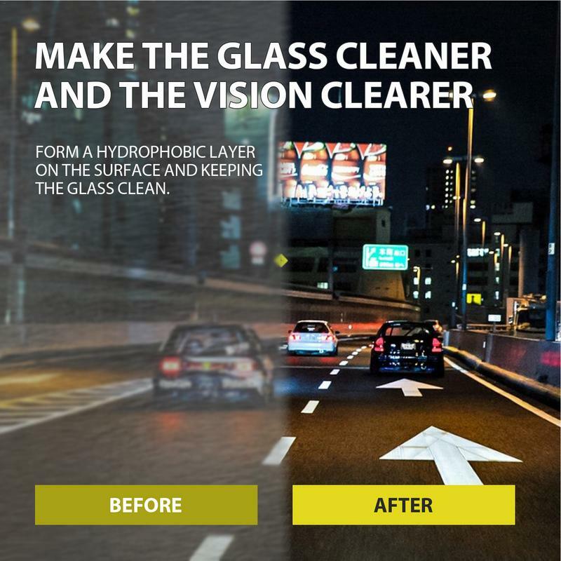Масло для стекла, средство для моментальной глубокой очистки автомобильных окон, безопасное и простое в использовании многофункциональное средство для очистки автомобильной пленки на лобовое стекло