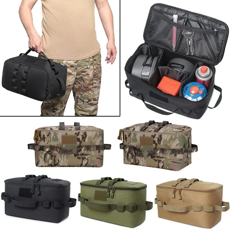야외 캠핑 가스 탱크 보관 가방, 대용량 그라운드 네일 도구 가방, 가스통 피크닉 조리기구 용품 키트 가방