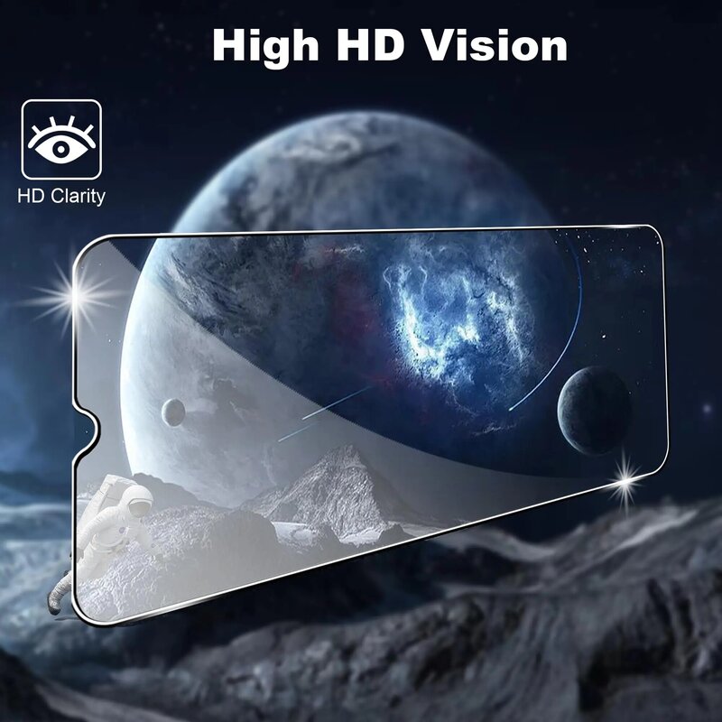 Für Galaxy A15 Displays chutz folie Samsung 4g 5g, gehärtetes Glas HD 9h hoch Aluminium transparent klar Anti-Kratz-Fall freundlich