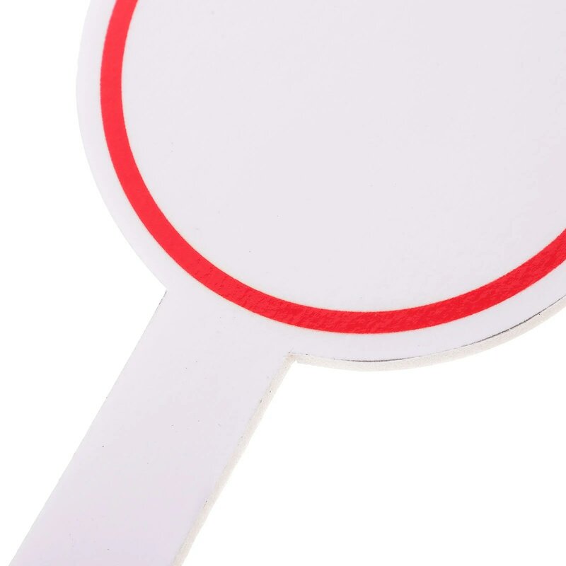 Lavagna bianca in schiuma lavagna portatile pagaie su un lato aste imbottitura lavagna vuota schede tabellone segnapunti carte segnapunti