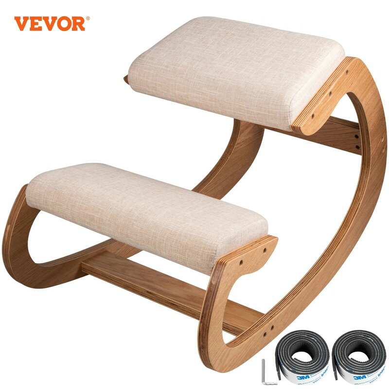Ergonomiczny fotel klęczący na krześle, wytrzymały, przyklęczący stołek do domu, stołek biurowy, krzesło, kształtowanie sylwetki Fitness