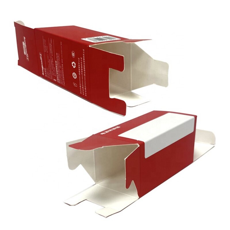Caixa De Embalagem De Adaptador De Energia, Caixa De Papelão Branco, Produto Personalizado, Pequeno, Impressão Personalizada