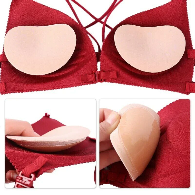 Утолщенный купальник-бикини с подушечками на груди, небольшой бюст, утолщенный дышащий бюстгальтер-подушечка с 3D вставками, невидимое нижнее белье, подкладка, аксессуар