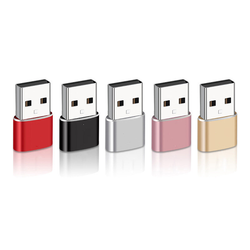 USBオス-タイプCアダプター,nexus 5x6p oneplus 3 2 USB-C用のタイプCケーブルアダプター,データ充電器
