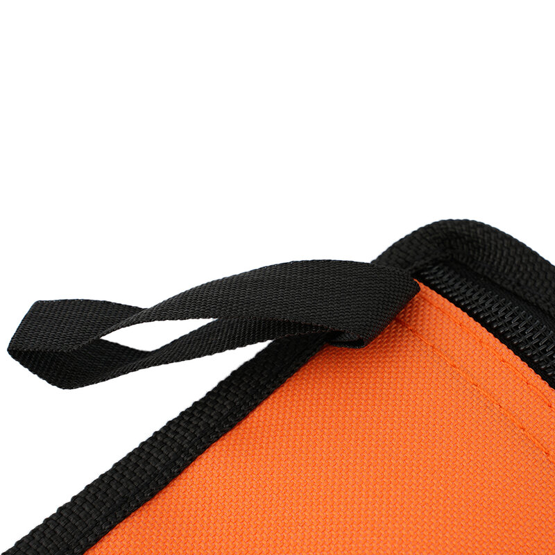 Сумка-мешок для инструментов, маленькая Водонепроницаемая Холщовая Сумка из ткани «Оксфорд» для хранения инструментов, 28 х13 см, оранжевого цвета