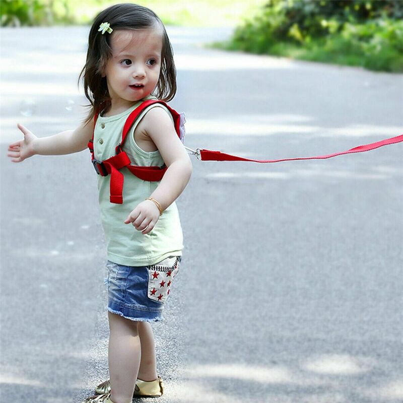 Arnês de segurança ajustável e confortável para bebê e criança, suporte de cinta, linha perdida, útil, para caminhadas