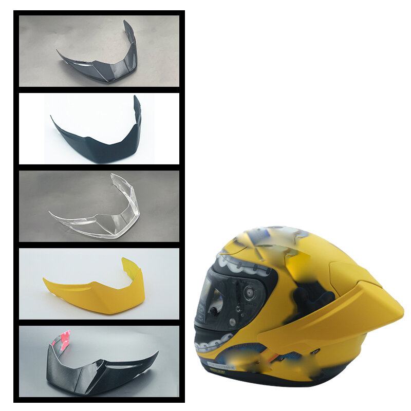 Motocicleta traseira guarnição capacete Spoiler Case, acessórios para HJC RPHA 11