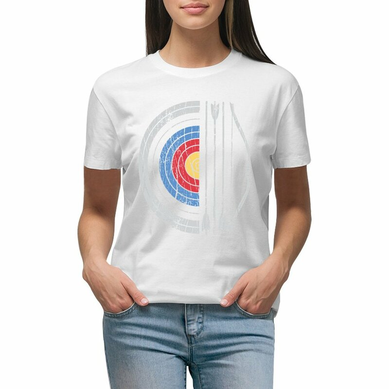 Bogens chießen Hemd für Männer Frauen Jungen Mädchen Kinder Bogenschützen Bogen Liebhaber Geschenke T-Shirt Kurzarm T-Shirt enge Hemden für Frauen