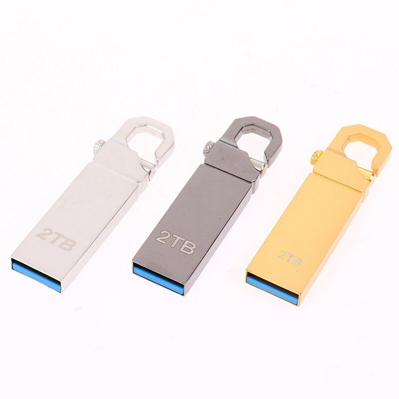 USB 3.0 chiavetta Usb ad alta velocità Pendrive Pen Drive impermeabile 32GB-2TB U Disk Memory Stick di archiviazione in metallo per Pc Phone Car TV
