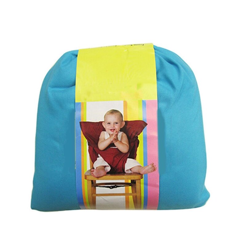 Y1UB Accessorio per sedia portatile con imbracatura per bambini Seggiolone portatile in tessuto facile e veloce