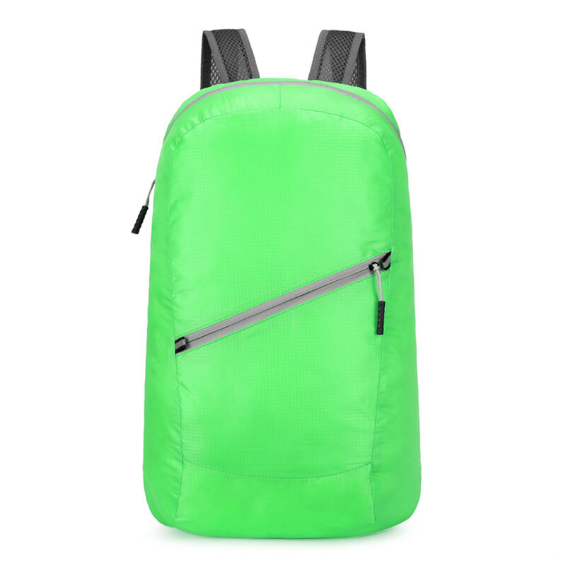 กระเป๋าเป้สะพายหลังพับได้7สีผ้าอ๊อกซ์ฟอร์ดกระเป๋านักเรียนสำนักงานเดินทางเดินป่าตั้งแคมป์กันน้ำ