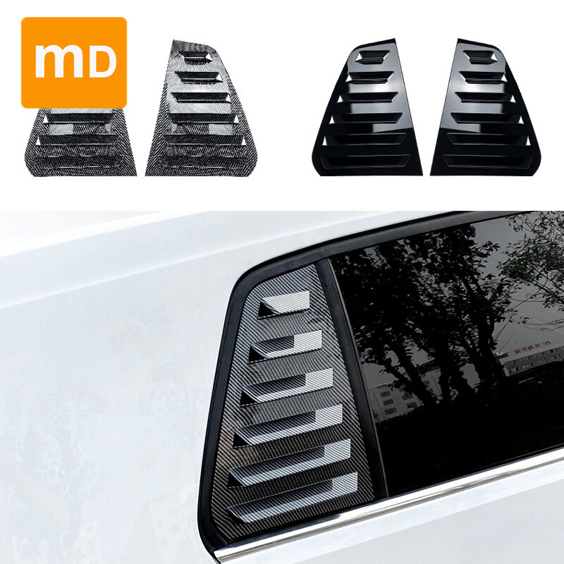 폭스바겐 골프 7 하이 7 골프 MK7 7.5 2013-2019 광택 블랙 바디 사이드 패널 장식, 루버 자동차 액세서리 업그레이드