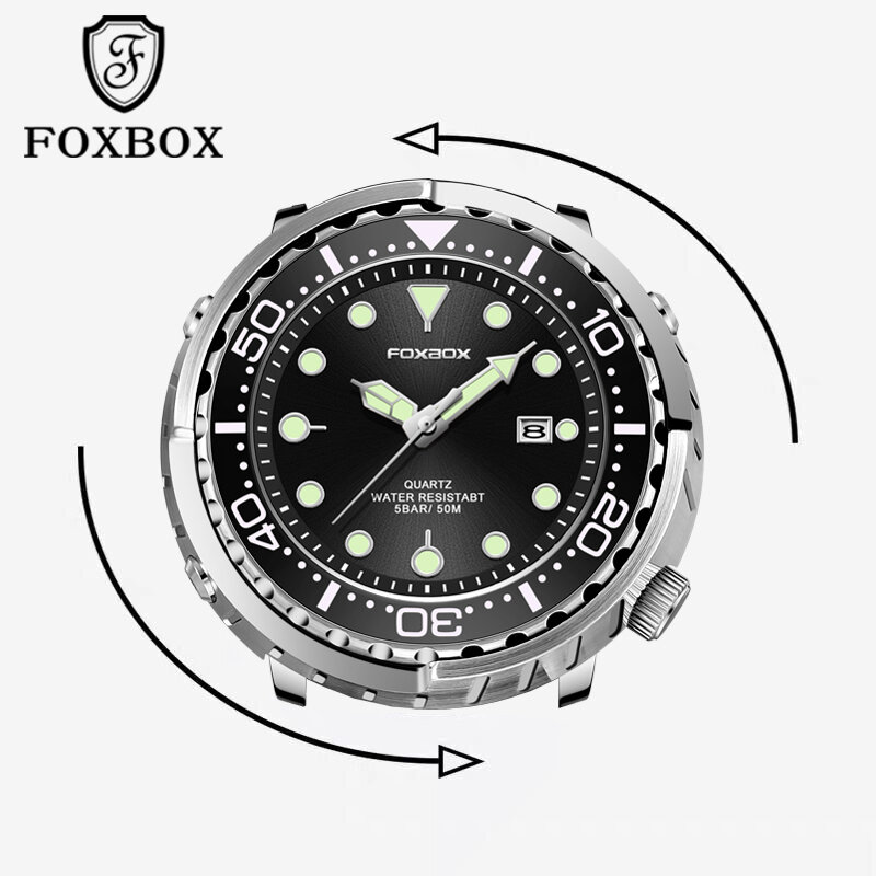 LIGE-남성용 최고 브랜드 실리콘 시계, 방수 캐주얼 쿼츠 날짜 표시 스포츠 밀리터리 패션 손목 시계
