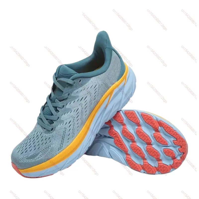 Беговые кроссовки SALUDAS Clifton 8, Повседневная дышащая спортивная легкая амортизирующая обувь для бега, обувь для активного отдыха, фитнеса, бега