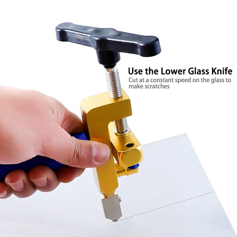 Keramische Tegels Glas Snijden Een Stuk Cutter Draagbare Multifunctionele Tool 2-In-1 Multifunctionele Hand Tool