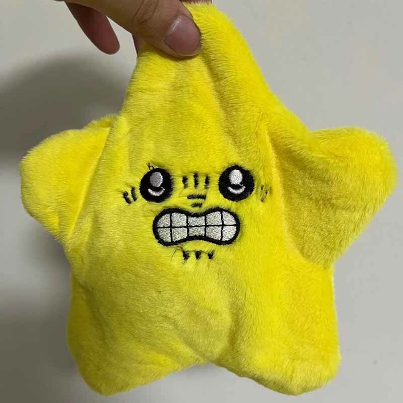 Novelty Funny Bouncing Stars Pendant Dolls Toys Pat-a-pat Will Jump Angry Star Plush Electric Toys Funny Gifts Prank Toys