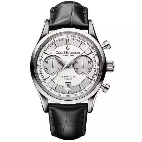 Fashion Carl F. Bucherer Watch Trend Clock Multiple High Appearance Level Strap Men's Watch Business Casual Quartz Watch