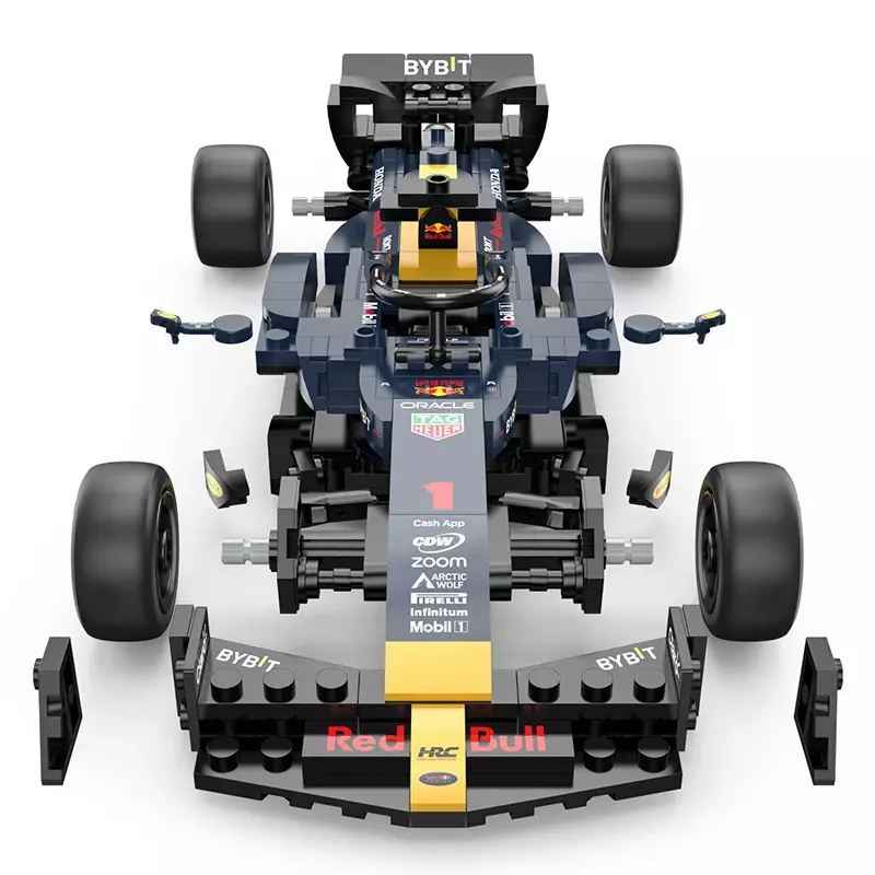 1/24 2023 F1 Red Bull RB19 #1 Max Verstappen #11Perez Formula Racing Car Building Block Model Assembling Toy Vehicle Bricks Gift