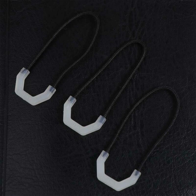 Luminous Zipper Tail Rope U-shaped Detachable Luminous Zipper Head Glow-in-the-dark Anti-lost Line Luminous Zipper Pull Lanyard