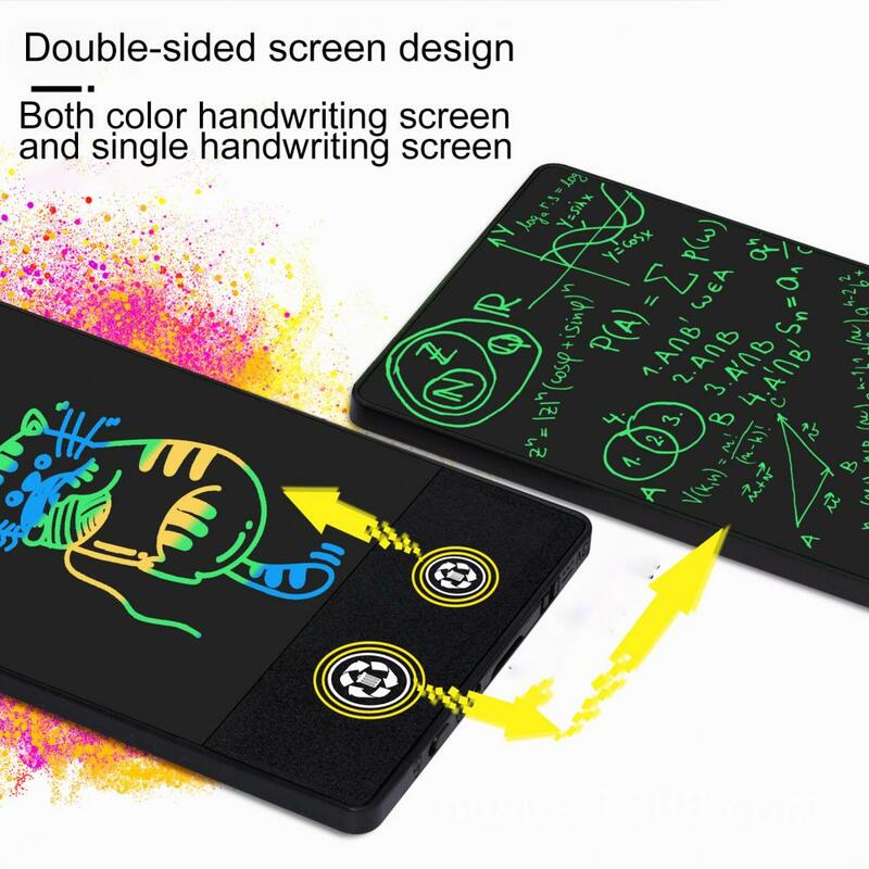 Almohadilla de escritura conveniente protección para los ojos tablero de dibujo electrónico portátil para niños para oficina