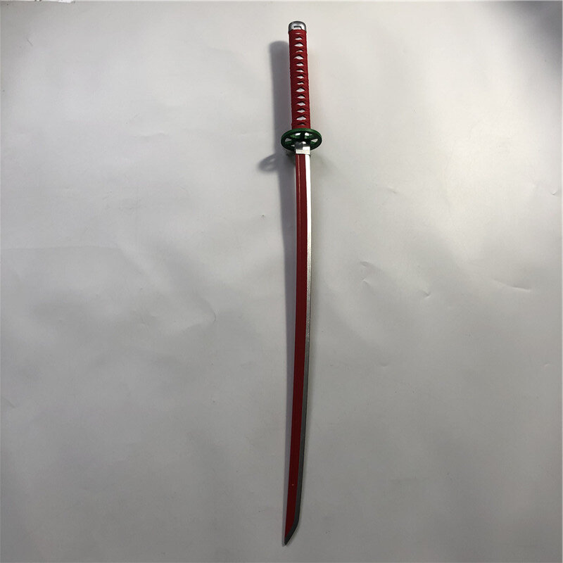 Épée de Cosplay Kamado Nezuko, Couteau Ninja Anime, Jouet en Bois, 104cm, 1:1