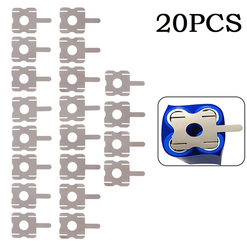 10/20 pz foglio di nichel a forma di U 4S batterie al litio Pack collegamento foglio di nichel cavo strumenti di saldatura a punti accessori