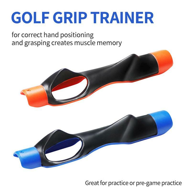 Empuñadura de entrenamiento de Golf, mango de palo de Golf, entrenador de agarre oscilante, Ayuda de práctica de mano izquierda y derecha, accesorios de entrenador de Swing de Golf