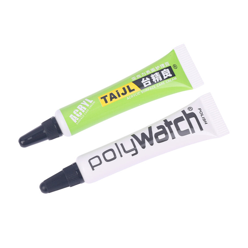 Полировальная паста Polywatch для часов, пластмассовая акриловая паста для удаления царапин и шлифования очков