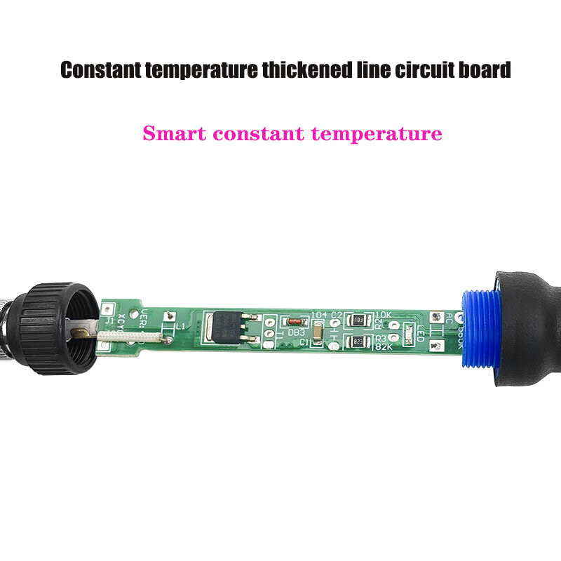 Mini lutownica regulowana temperatura lutownica elektryczna 60W spawanie stacja lutownicza Heat Pencil porady Repair Tool