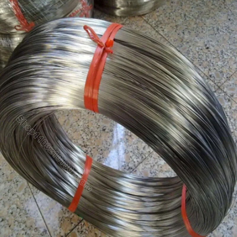 1/5/10M Spring Wire 304 Stainless Steel Wire Dia 0.4 0.5 0.6 0.7 0.8 1 1.2 1.5 1.8 2mm Single Strand Lashing Elastic Steel Wires