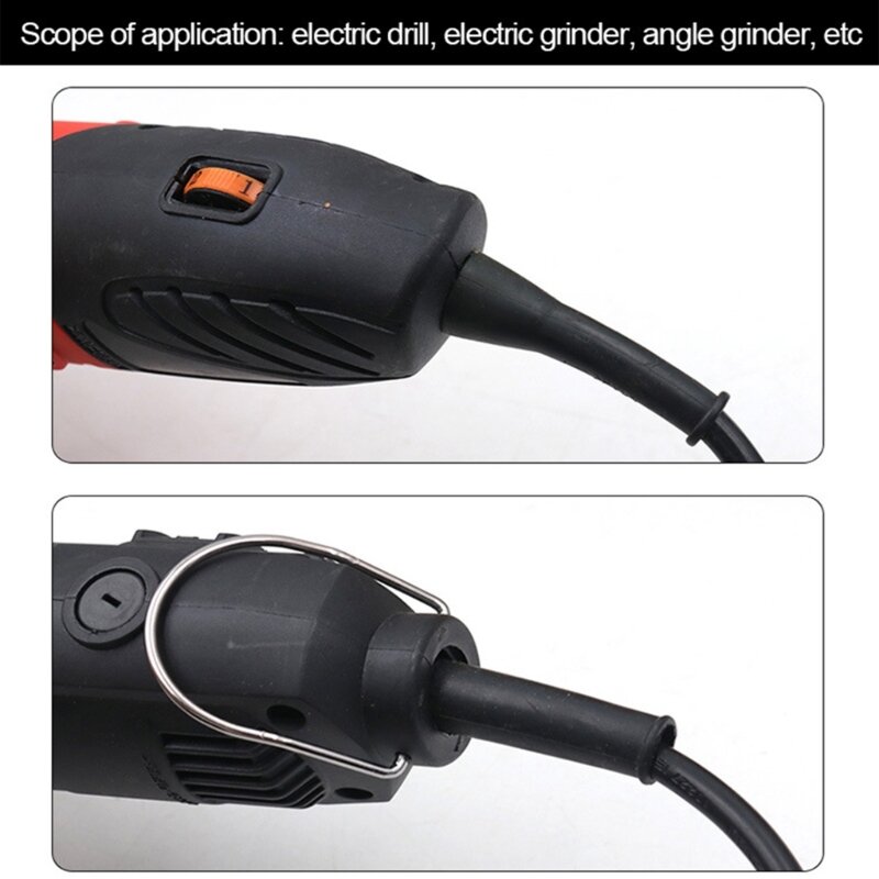 Protetor fio inicialização manga capa inicialização para ferramenta elétrica moedor ângulo substituir